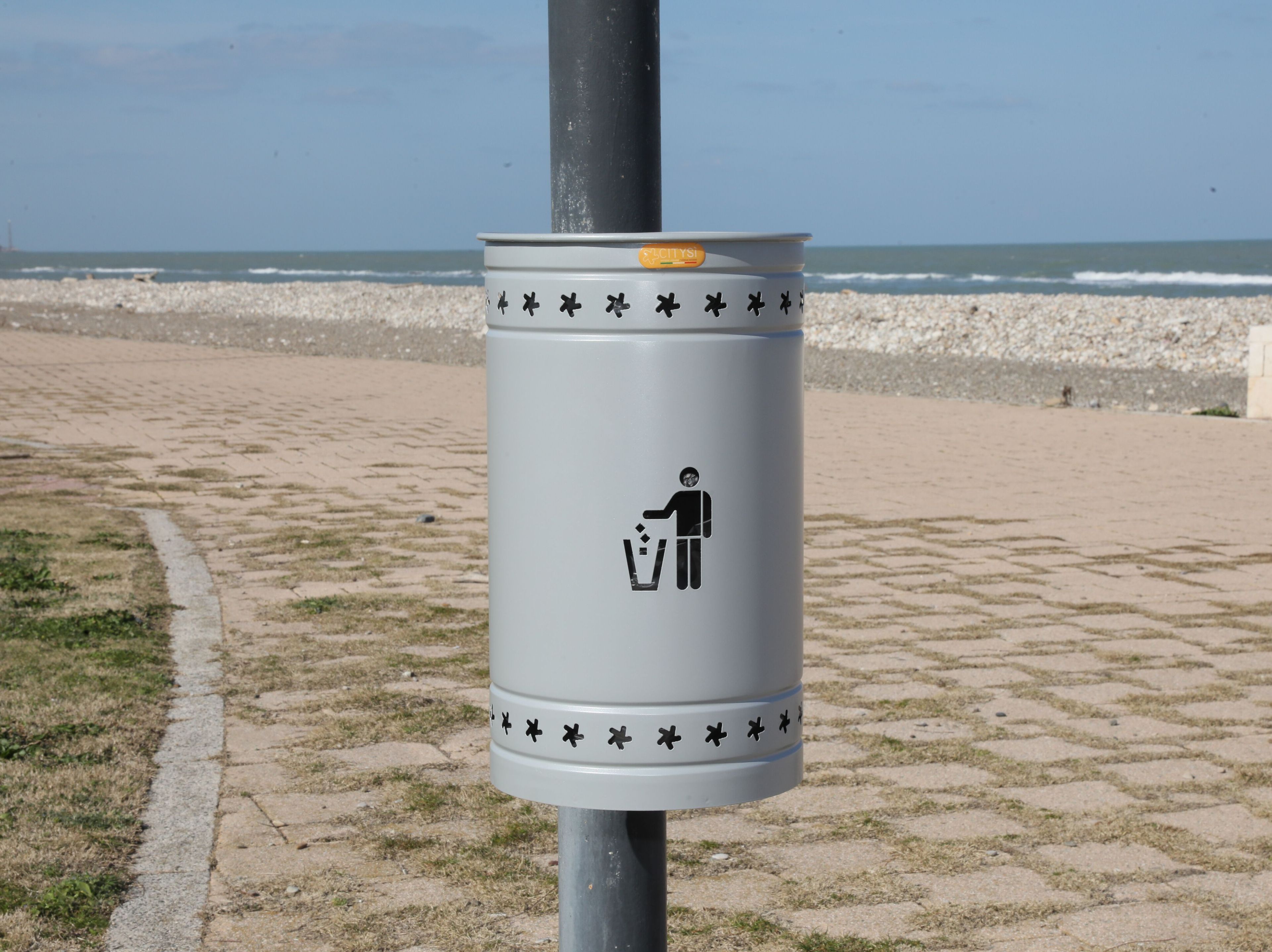 Наружная стальная стойка для мусора CITYSì CINO ARCH-00066101