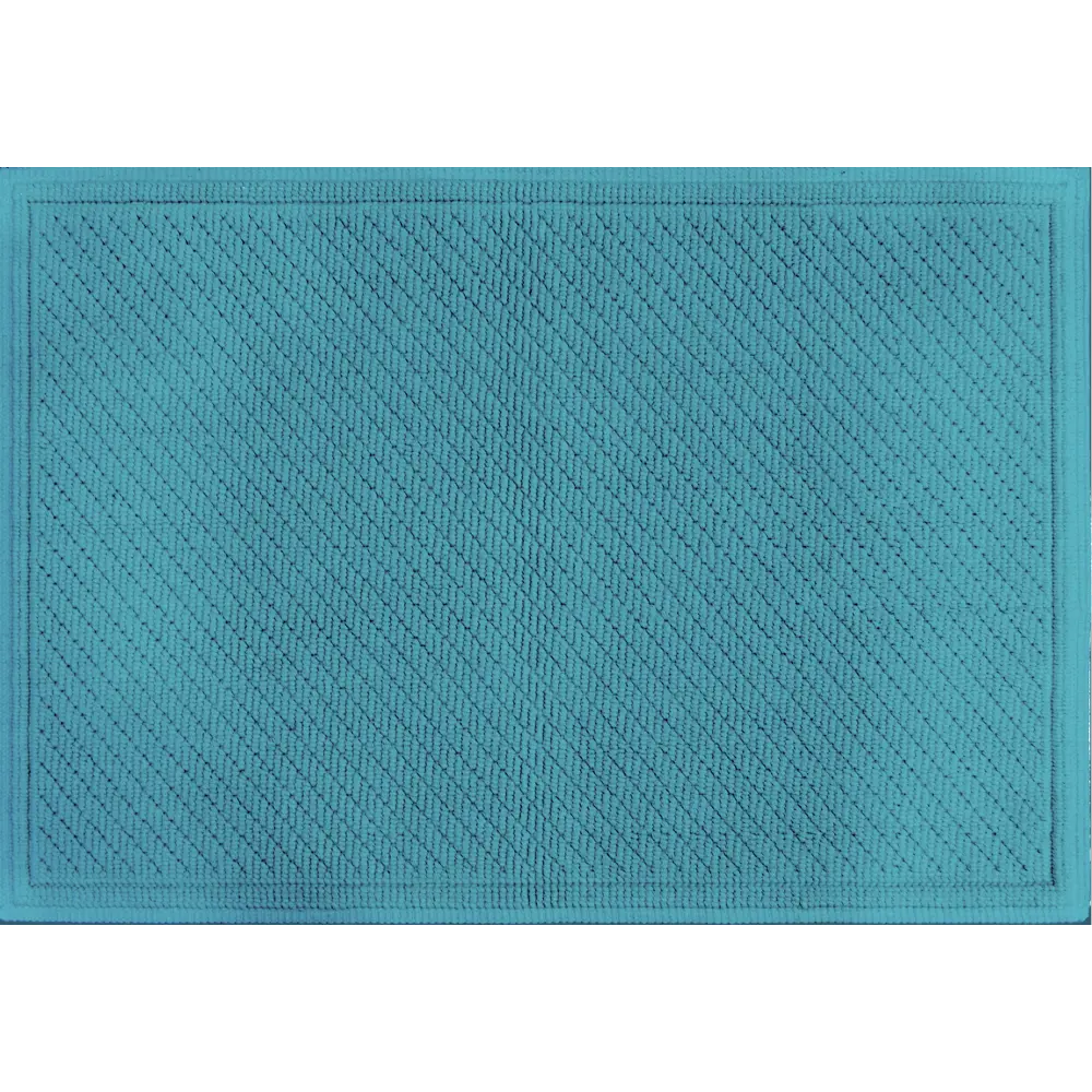 Коврик для ванной комнаты Jacquar 53x76 см цвет бирюзовый 82252893 STLM-2036237 SENSEA Без серии