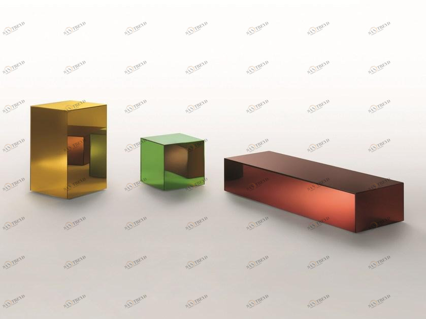 Glas Italia Светящийся журнальный столик на колесиках sun-id-1391267