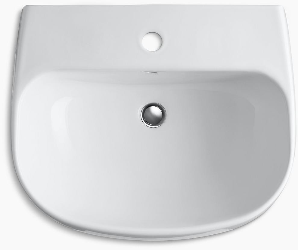 K-2293-1-0 Напольная раковина стоящая прямоугольная Kohler  - Вид №3