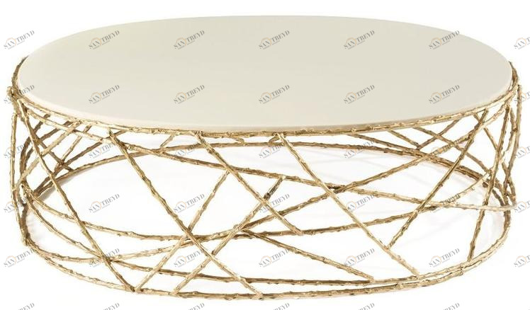 Ginger & Jagger Овальный журнальный столик для гостиной Earth to earth sun-id-1442900