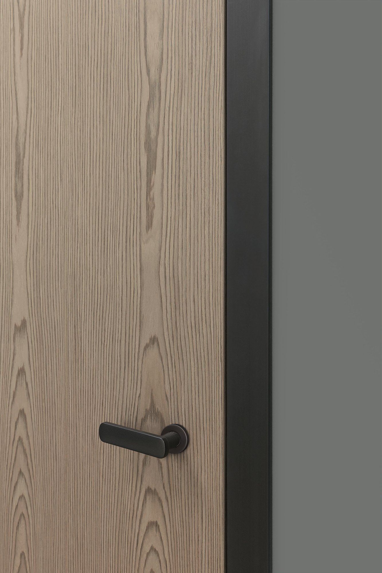 Алюминиевая распашная дверь с выдвижными петлями Lualdi двери ARCH-00080999 - Вид №6