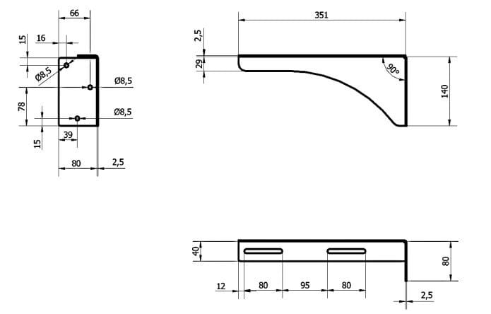 Держатель для умывальника Thermomat Classic ARCH-00136190 - Вид №1