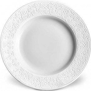 10571400 L’Objet Тарелка десертная 17см "Династия "Хань" (белый декор) Фарфор