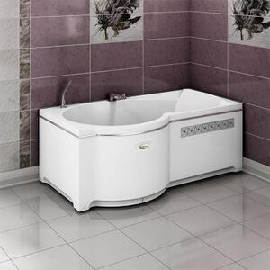 Ванна акриловая "ВАЛЕНСИЯ", 1700х950 (правое исполнение), рама-подставка