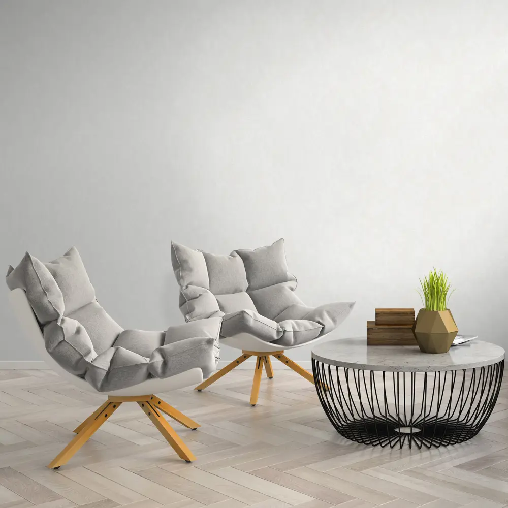 Обои флизелиновые Ornamy Eclipse серые 1.06 м 1128-11 STLM-2061747 - Вид №3