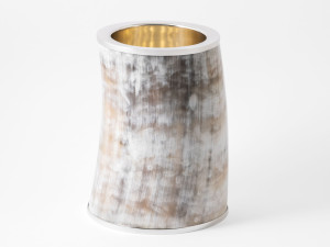 Держатель для бутылок из рога и латуни