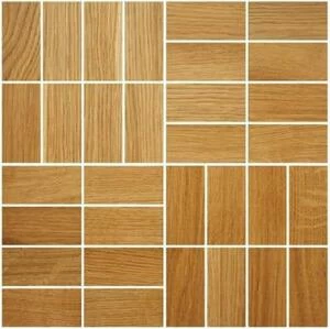 Мозаика и 3D панели из дерева Da Vinci Мозаика Comfort 050 Дуб Селект (Гладкая) 288х288 мм.