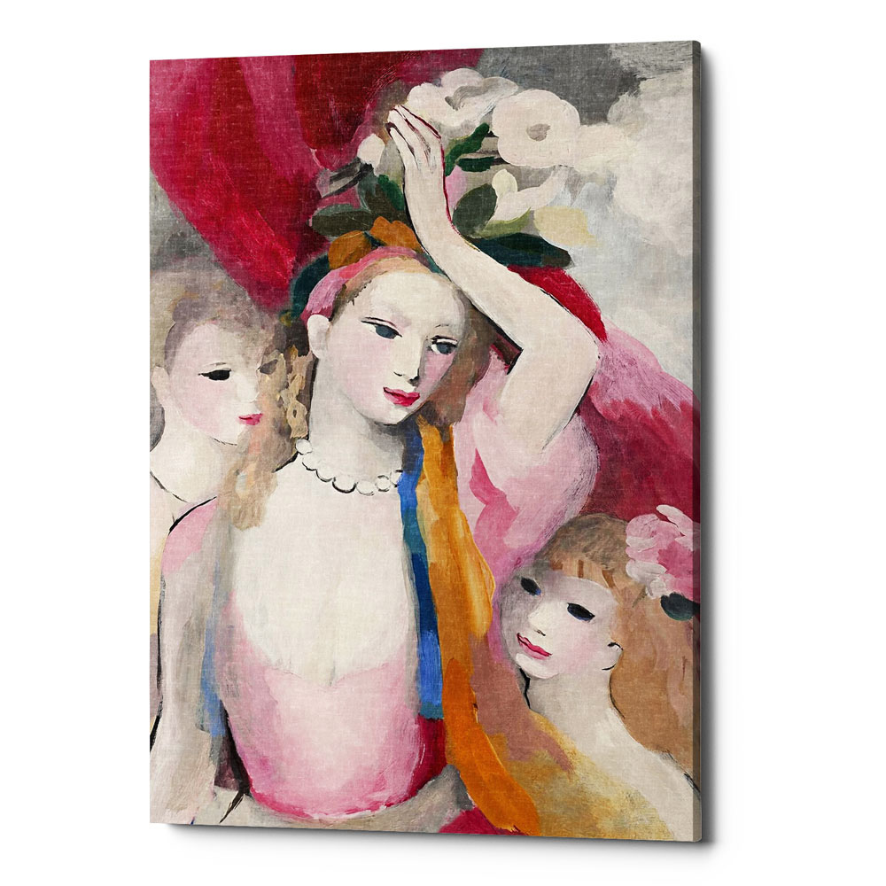 896518919_2628 Картина «Три девушки» (холст, галерейная натяжка) Object Desire 