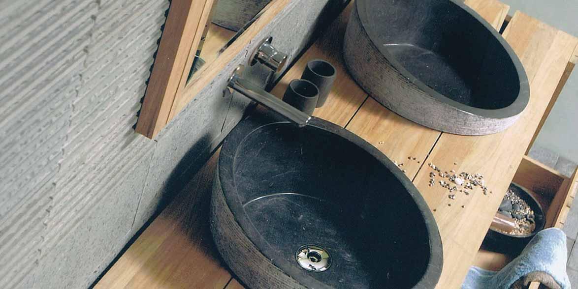 ORG012SDK Накладная раковина под столешницу  овальная BATi BALi  - Вид №1