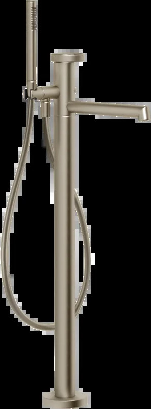 Смеситель для ванны 63328 149 Gessi Anello МАТОВЫЙ НИКЕЛЬ FINOX