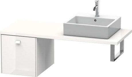 BR513109191 Brioso Шкафчик для консоли Серо-коричневый декор Duravit - Вид №2