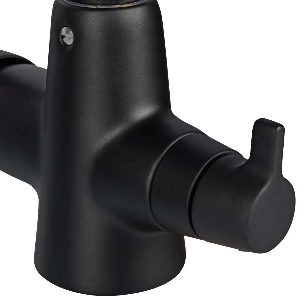 Кухонный смеситель Vidima Uno черный матовый с функцией фильтрации 89387355 STLM-1568791 - Вид №4