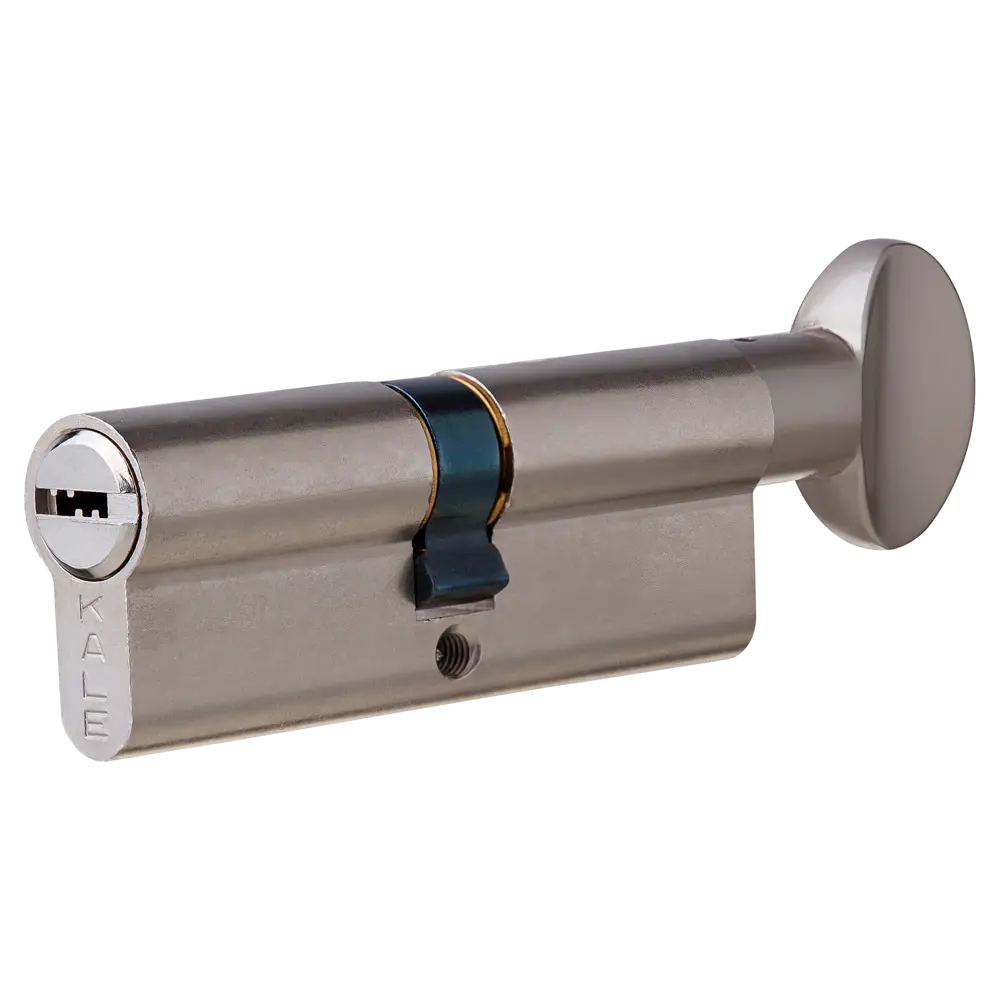 Цилиндр Kale 164BM-90-C-NP, 40х40 мм, ключ/вертушка, цвет никель 82394801 STLM-2129288 