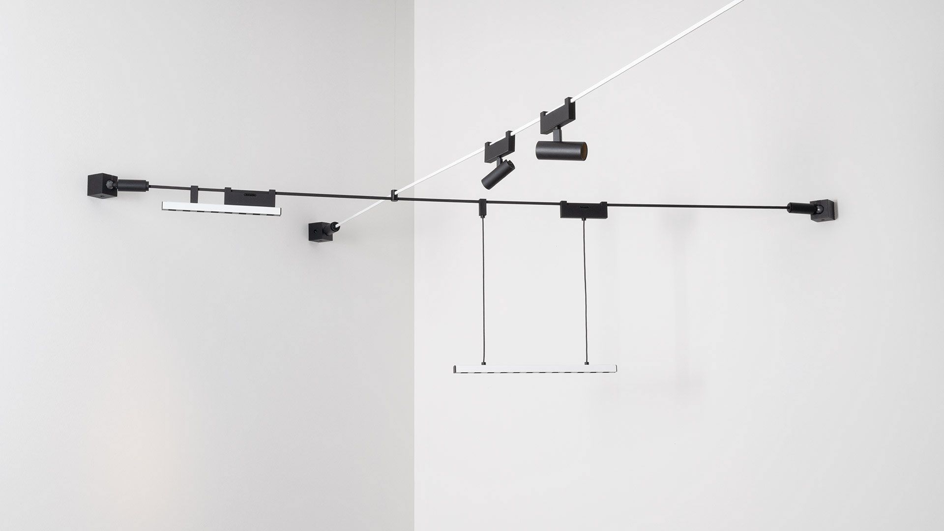 Металлическое освещение трека Artemide канатная дорога ARCH-00127604 - Вид №42