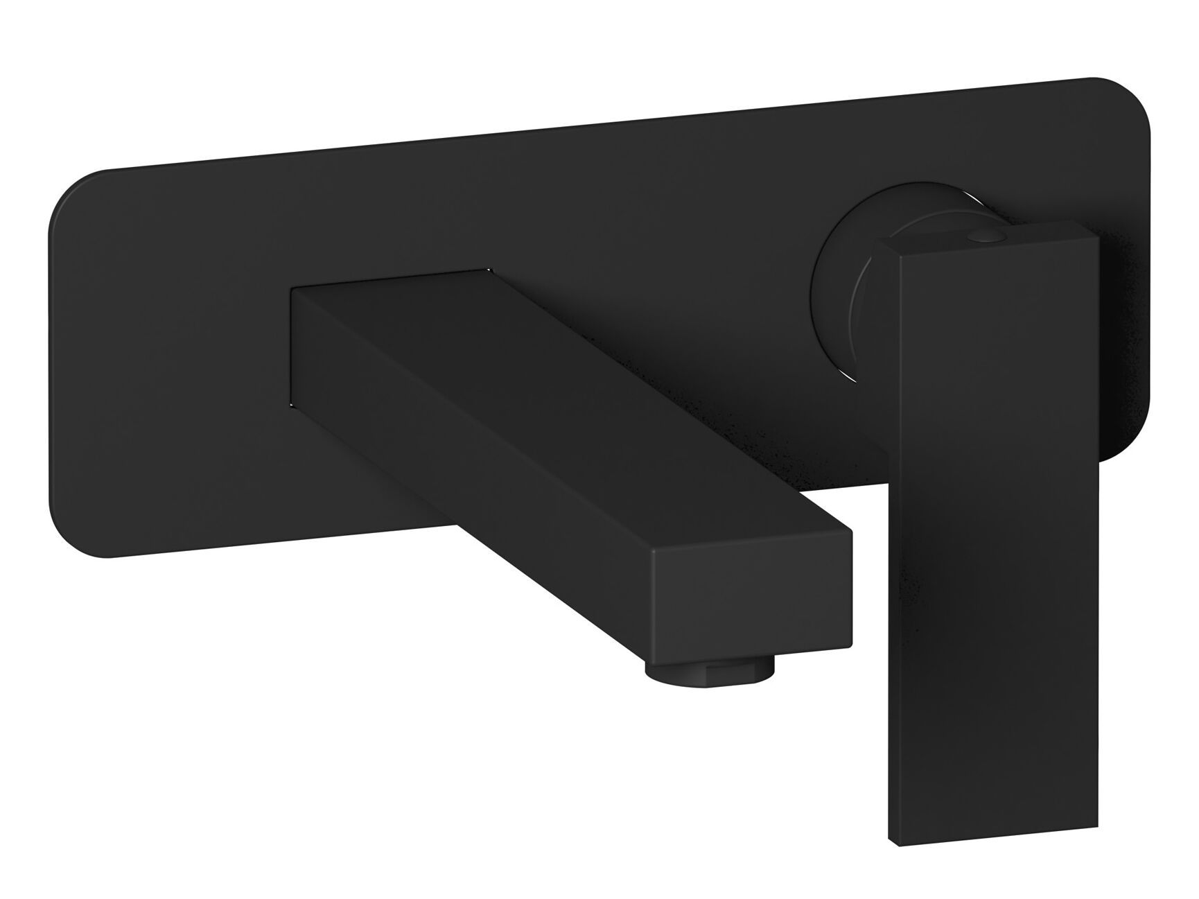 Настенный смеситель для раковины с 2 отверстиями и автоматическим сливом IB сердцеед ARCH-00113980