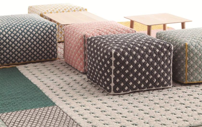 GAN Прямоугольный коврик ручной работы из ткани Silaï sun-id-1498932 - Вид №4