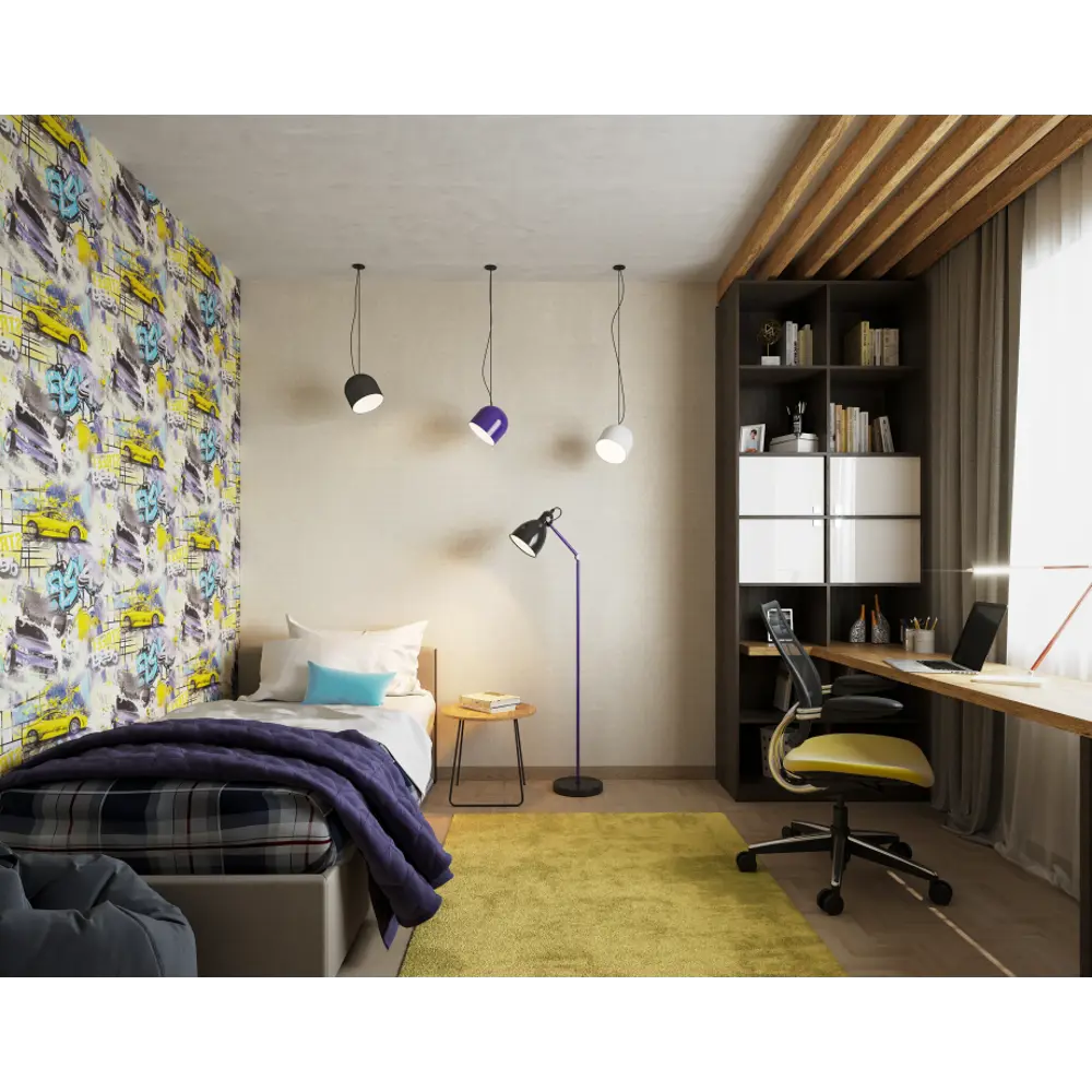 Обои флизелиновые Palitra Life Drive серые 1.06 м PL71141-14 82046888 STLM-2188587 - Вид №3