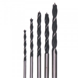 35827 Калибр Набор сверел по дереву спиральных Калибр 5 шт (арт. 001602) 