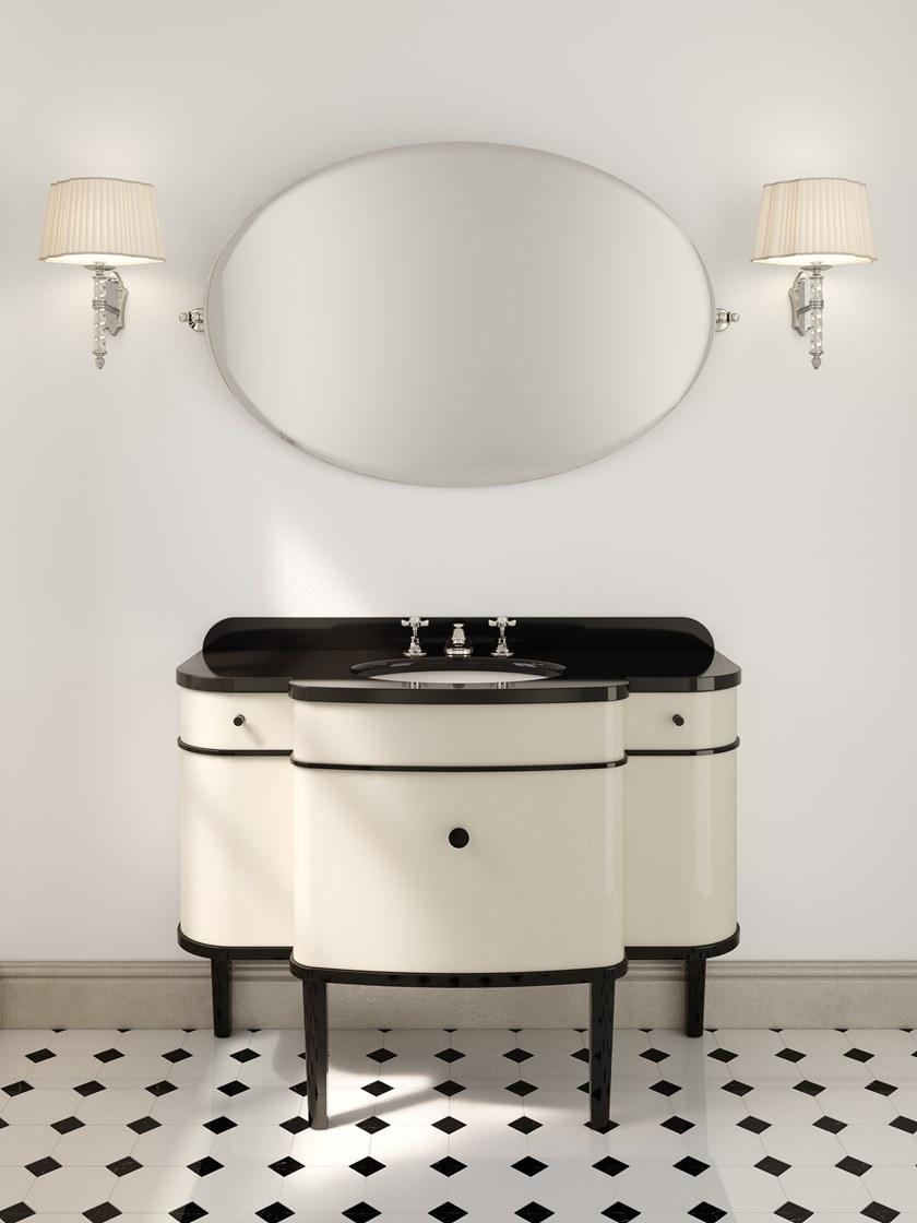 Devon&Devon Одинарная лакированная тумба под умывальник Deco Music sun-id-1508243 - Вид №8