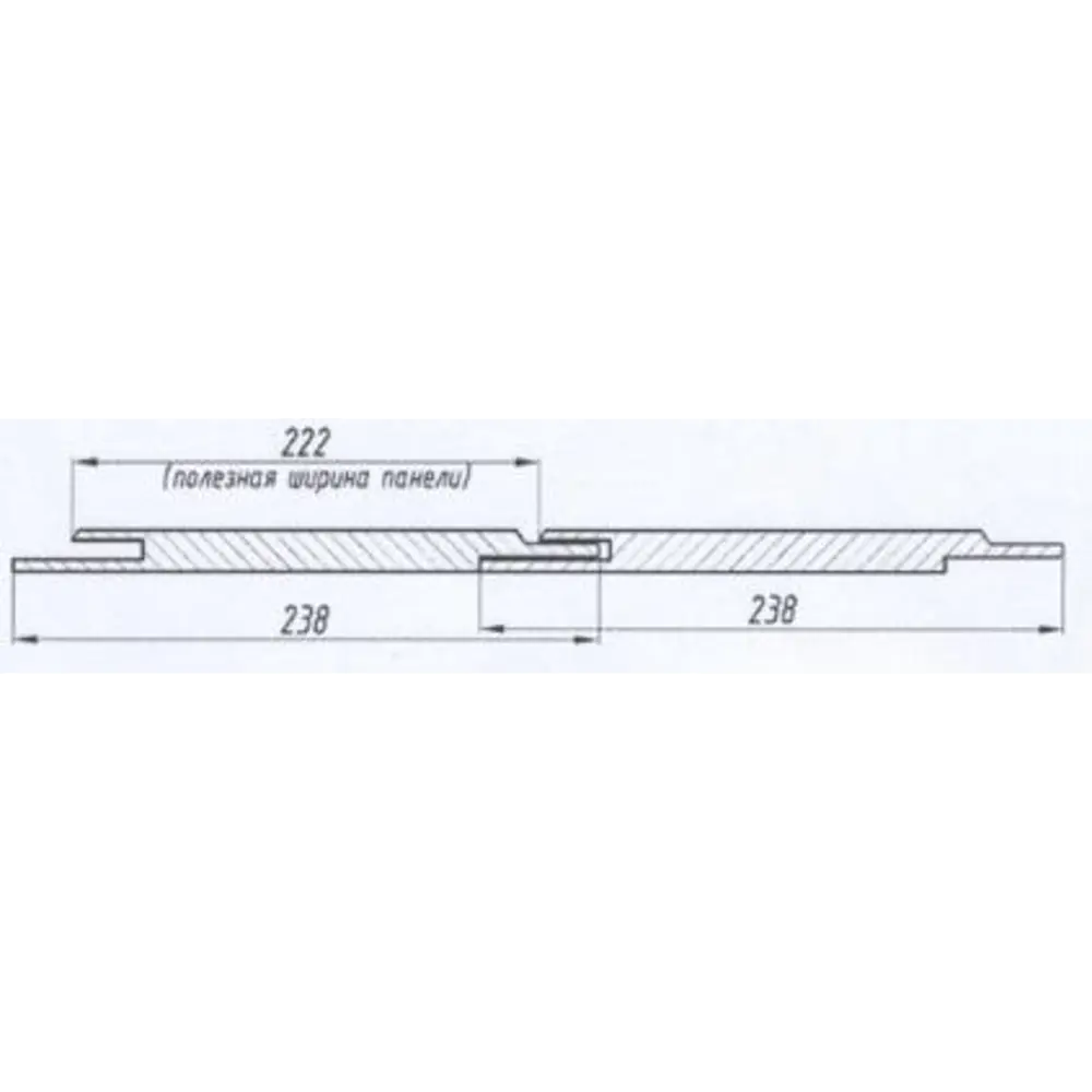 Santreyd Панель МДФ Сосна Валенсия для элегантной отделки стен 88401720 STLM-1013524 - Вид №2