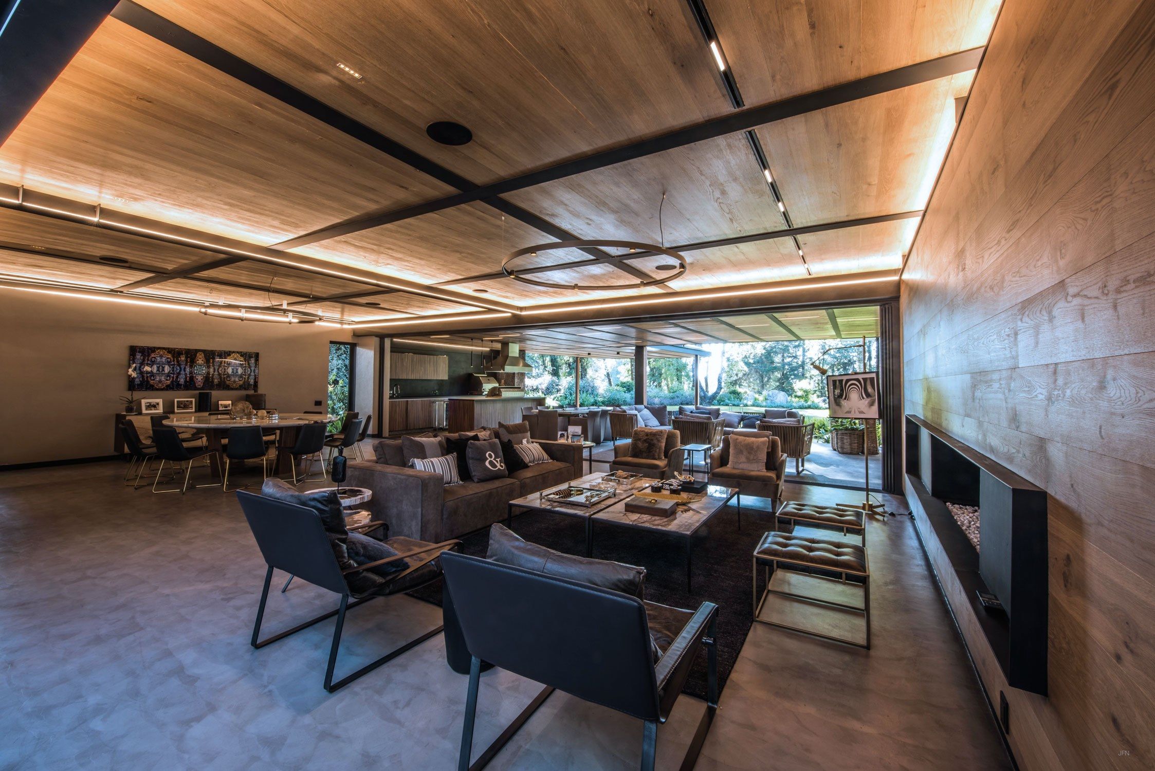 Несколько светодиодных утопленных прожекторов Deltalight DOT.COM TRIMLESS ARCH-00112549 - Вид №1