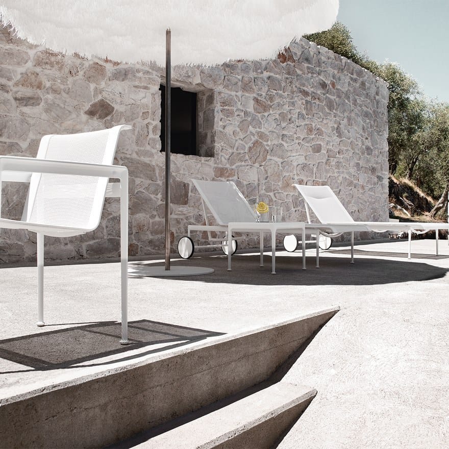 Лежак для сада с колесами Knoll 1966 ARCH-00086499 - Вид №4