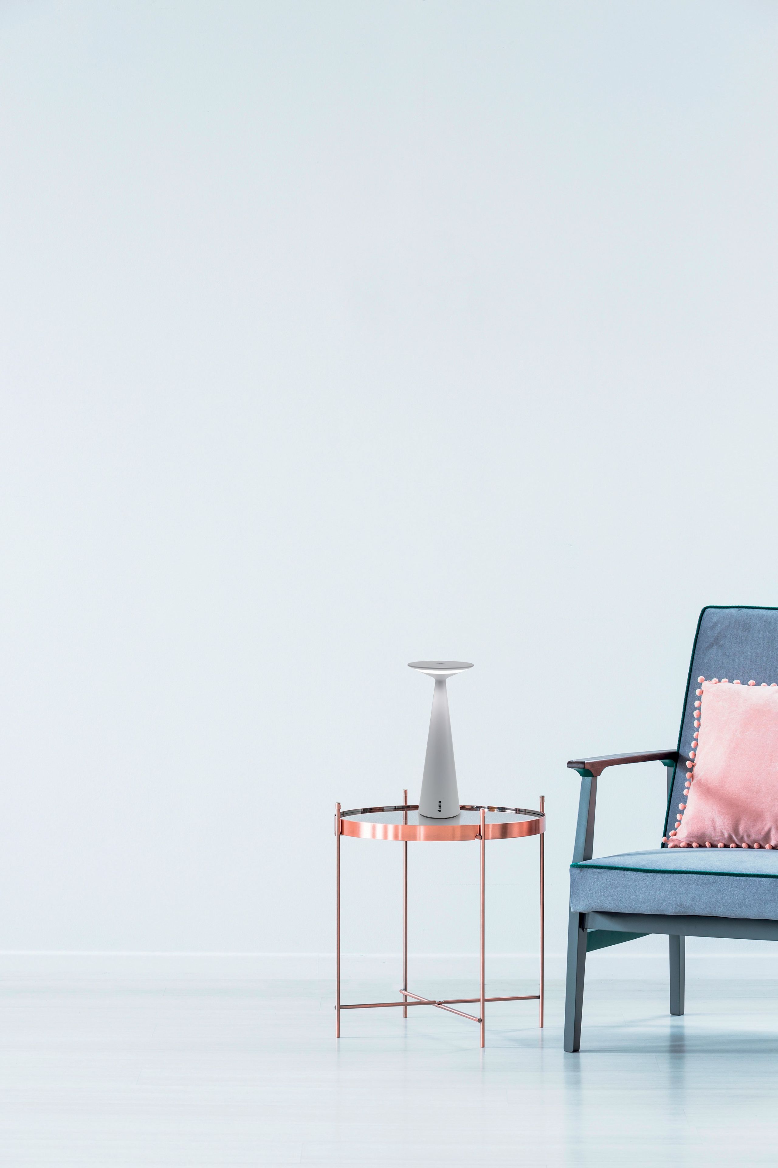 Аккумуляторная настольная лампа Zafferano шашки ARCH-00074715 - Вид №1