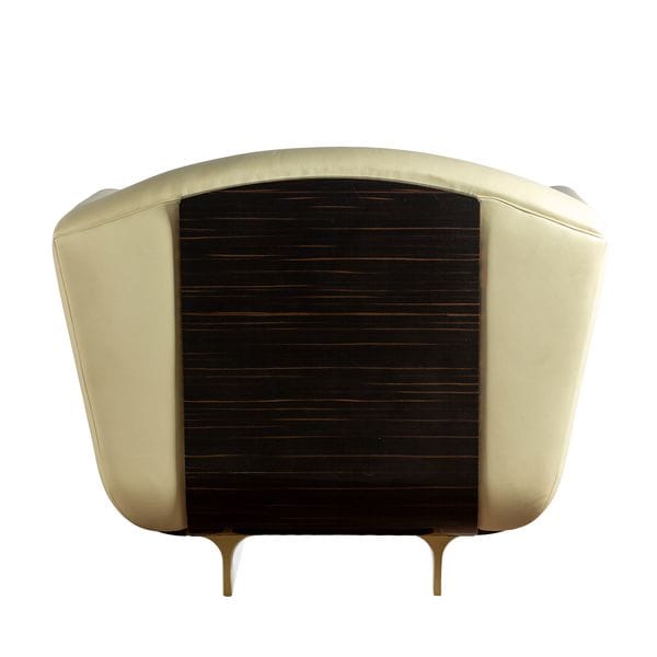 Кресло белое объемное Emozioni UNICO ДИЗАЙНЕРСКИЕ 249055 Белый  - Вид №4