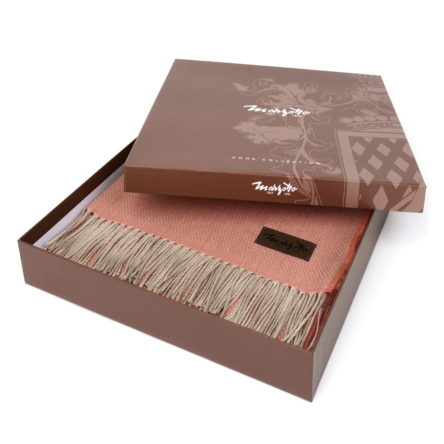 Плед Сigno Blend, 130х180 см, розовый MARZOTTO CIGNOBLEND0003 - Вид №2