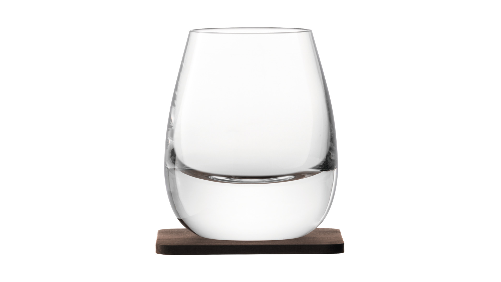 10656206 LSA International Набор стаканов с деревянными подставками LSA International, "Whisky", 250мл, 2шт. Стекло  - Вид №2