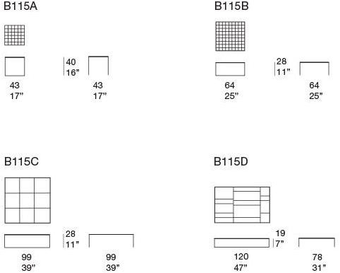 Paola Lenti Низкий квадратный журнальный столик Sciara sun-id-1484708 - Вид №3