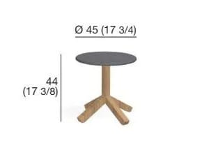 Круглый садовый столик RODA ARCH-00003780 - Вид №4