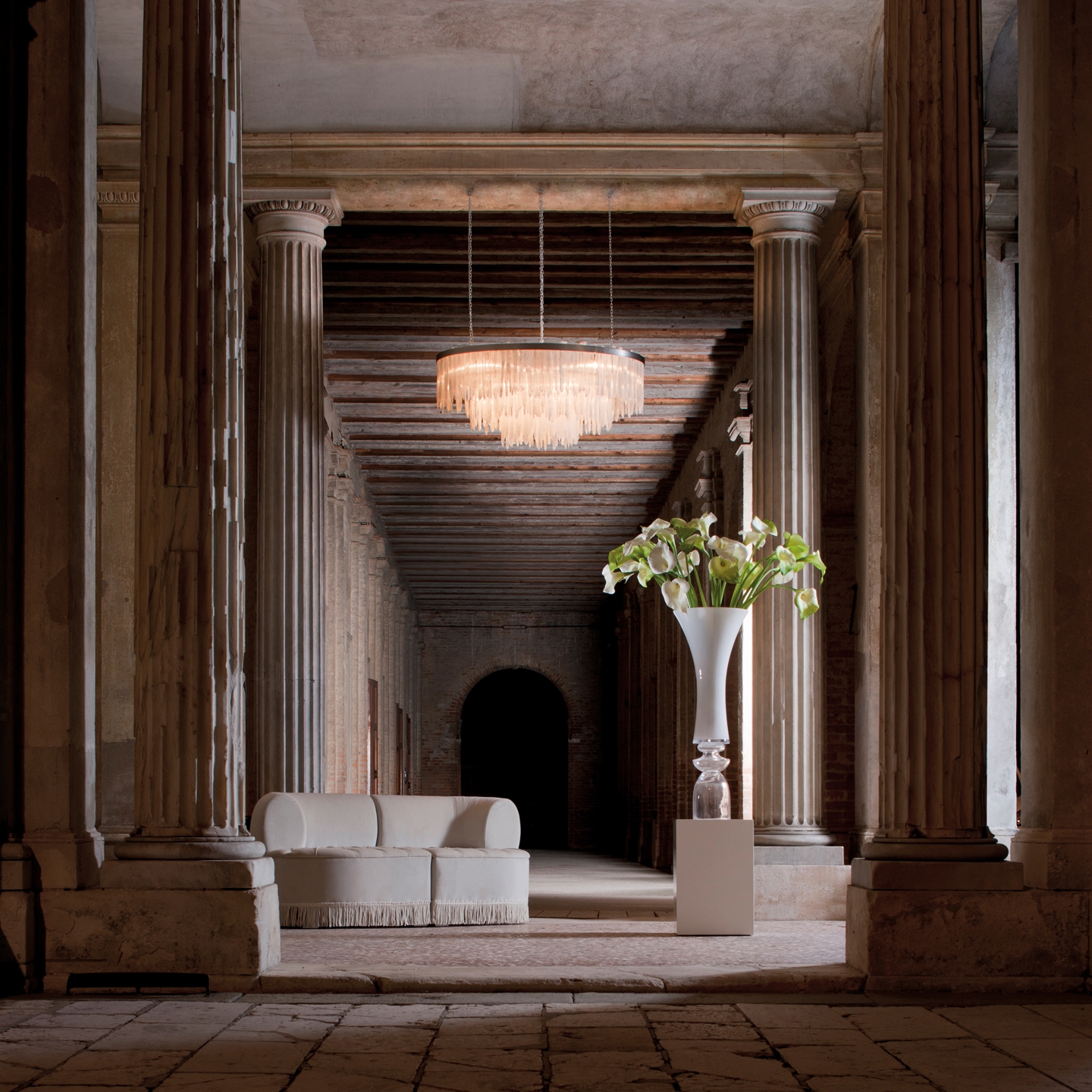 500064 ABHIKA ЛАМПА СЕЛЕНИТ NATURAL  - Вид №1