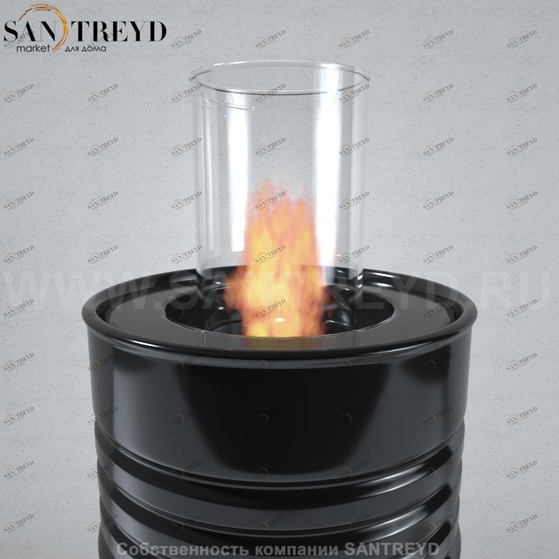 7568K1 Комплект камин на биоэтаноле для Barrel Kerasan Artwork