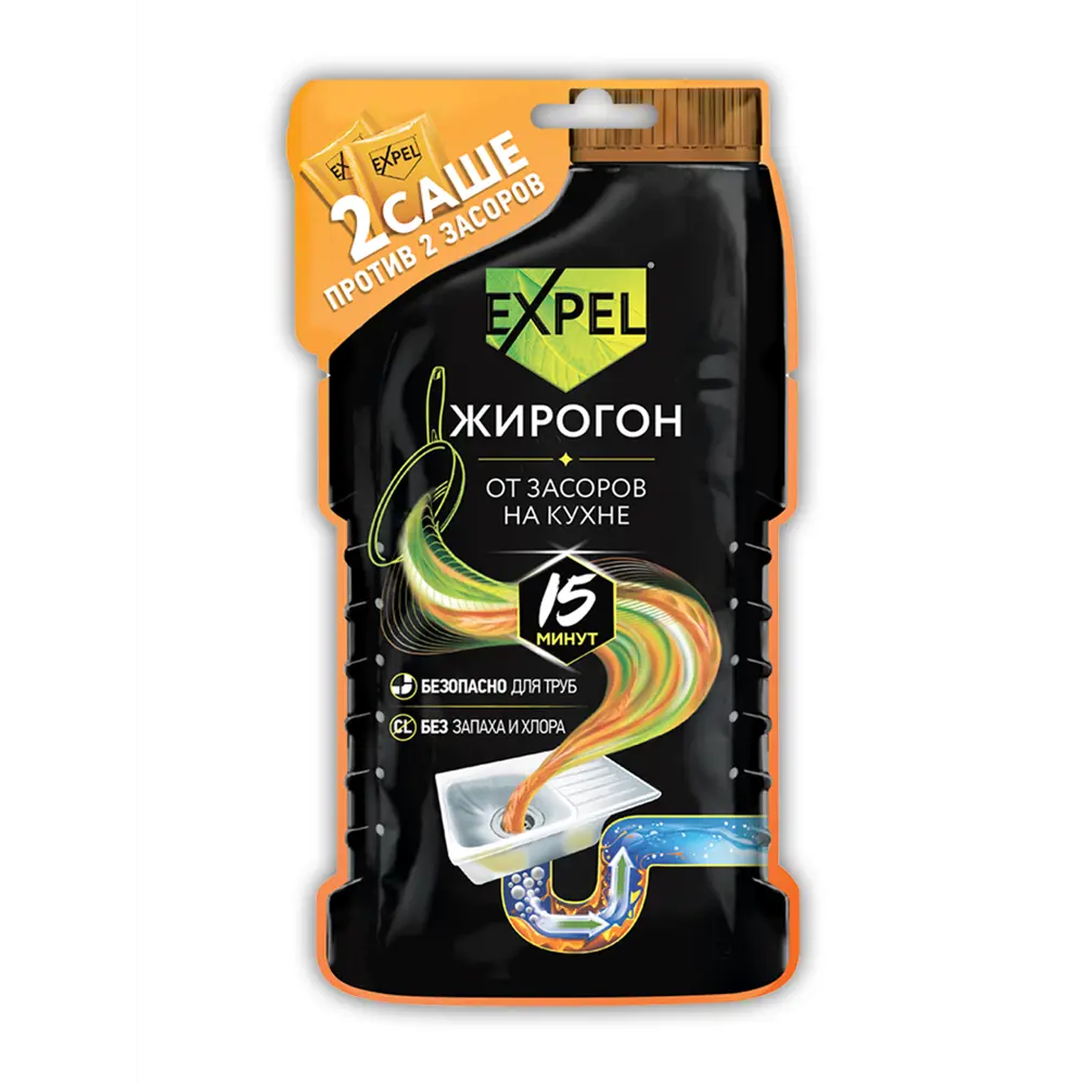 EXPEL ЖИРОГОН — профессиональное средство против жировых засоров 84721766 STLM-0054040