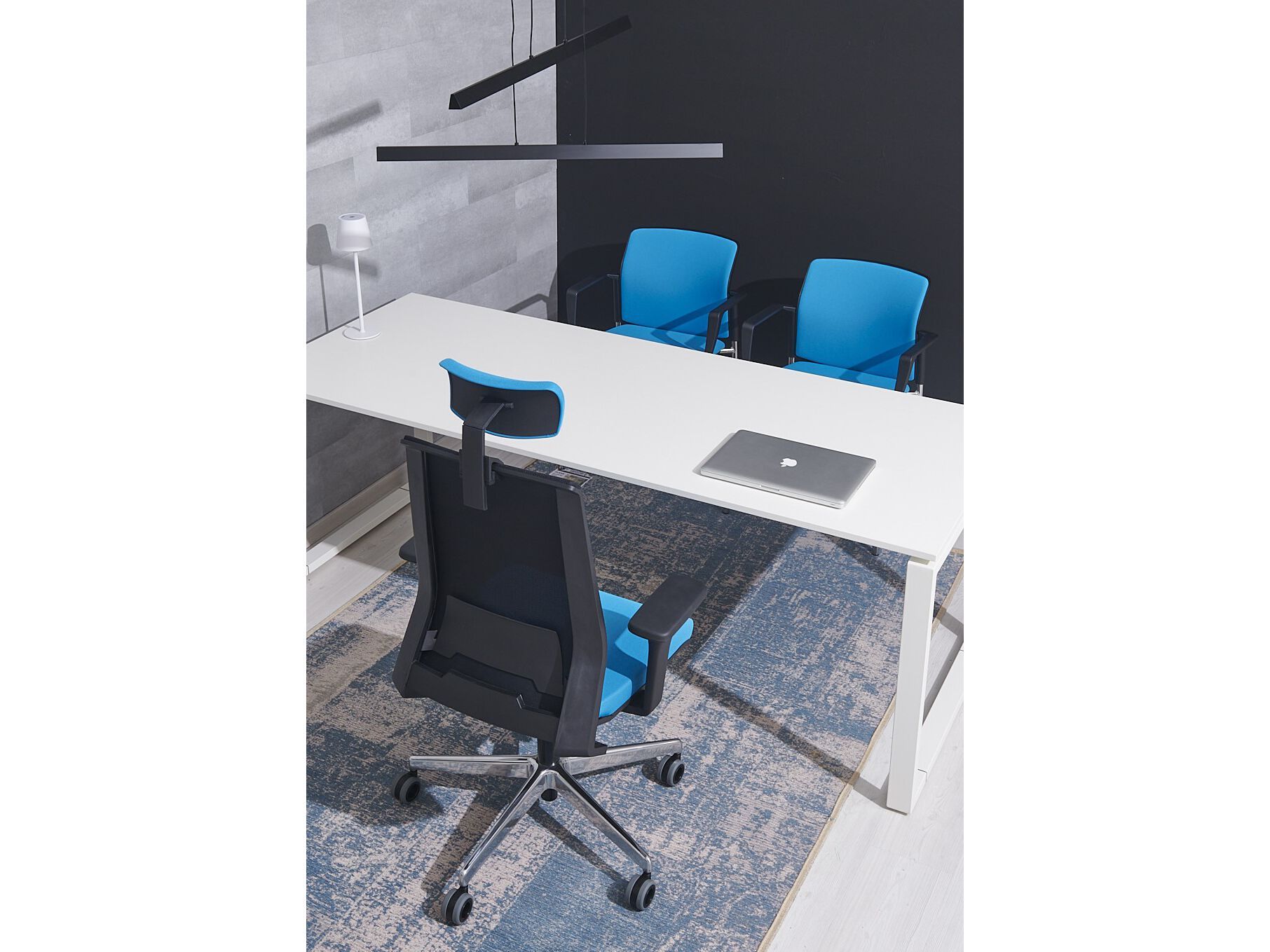 Офисное кресло с регулируемой высотой и 5 спицами с подголовником AP Factor Сиэтл ARCH-00049623 - Вид №6