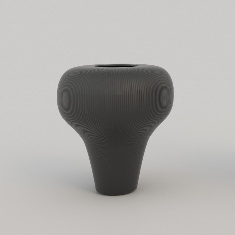 Q106/5RX32 Ребристые тоб и шикарные вазы Adriani e Rossi Медь 