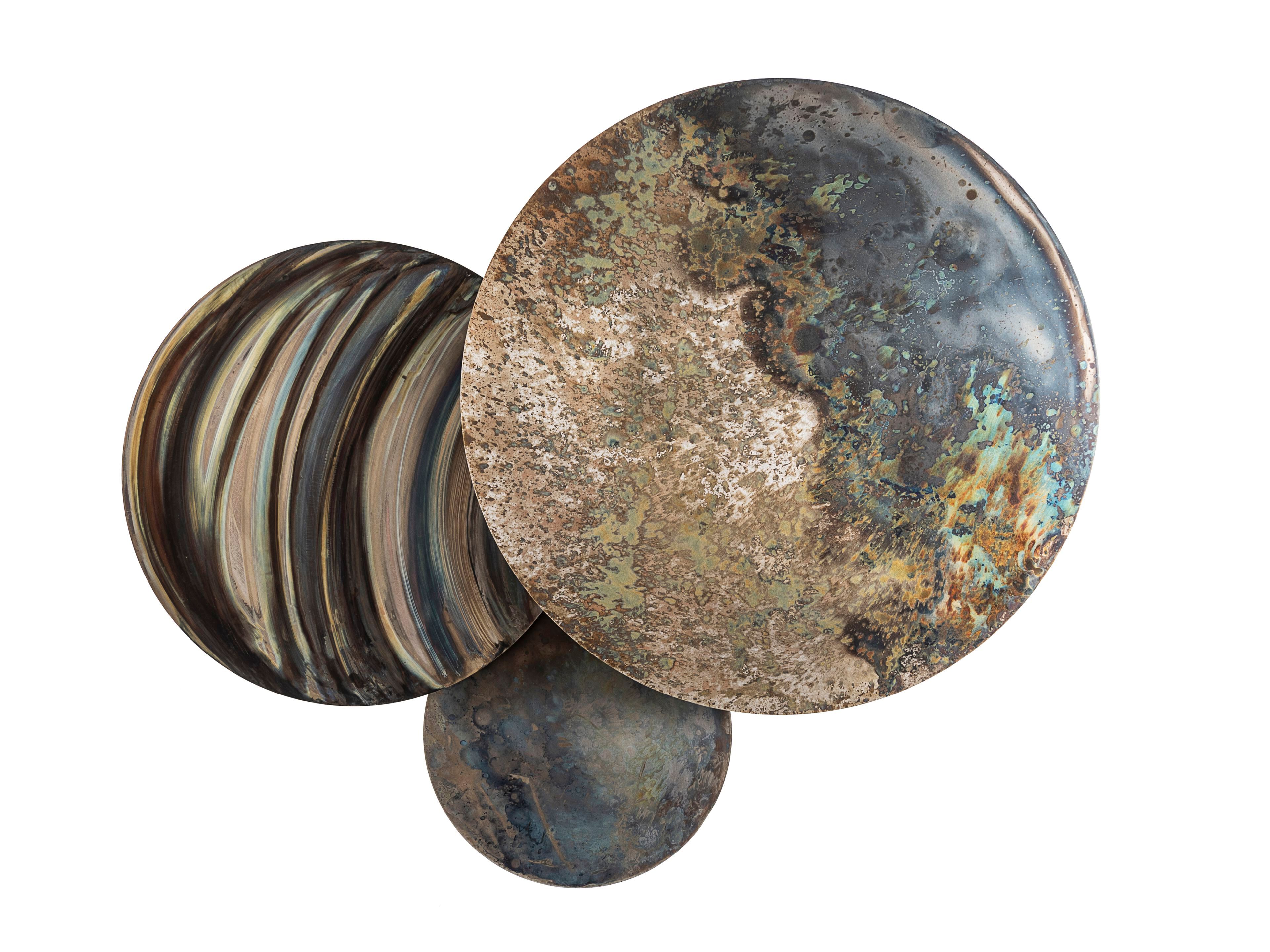 Круглый железный журнальный столик Lusent35 TRIADE ARCH-00074518 - Вид №2