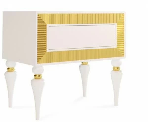 Jetclass Лаковая прикроватная тумбочка Honey Shn107b