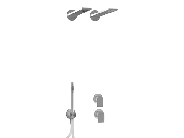 Термостатический набор для душа из нержавеющей стали с ручным душем Zazzeri Q316 ARCH-00054592