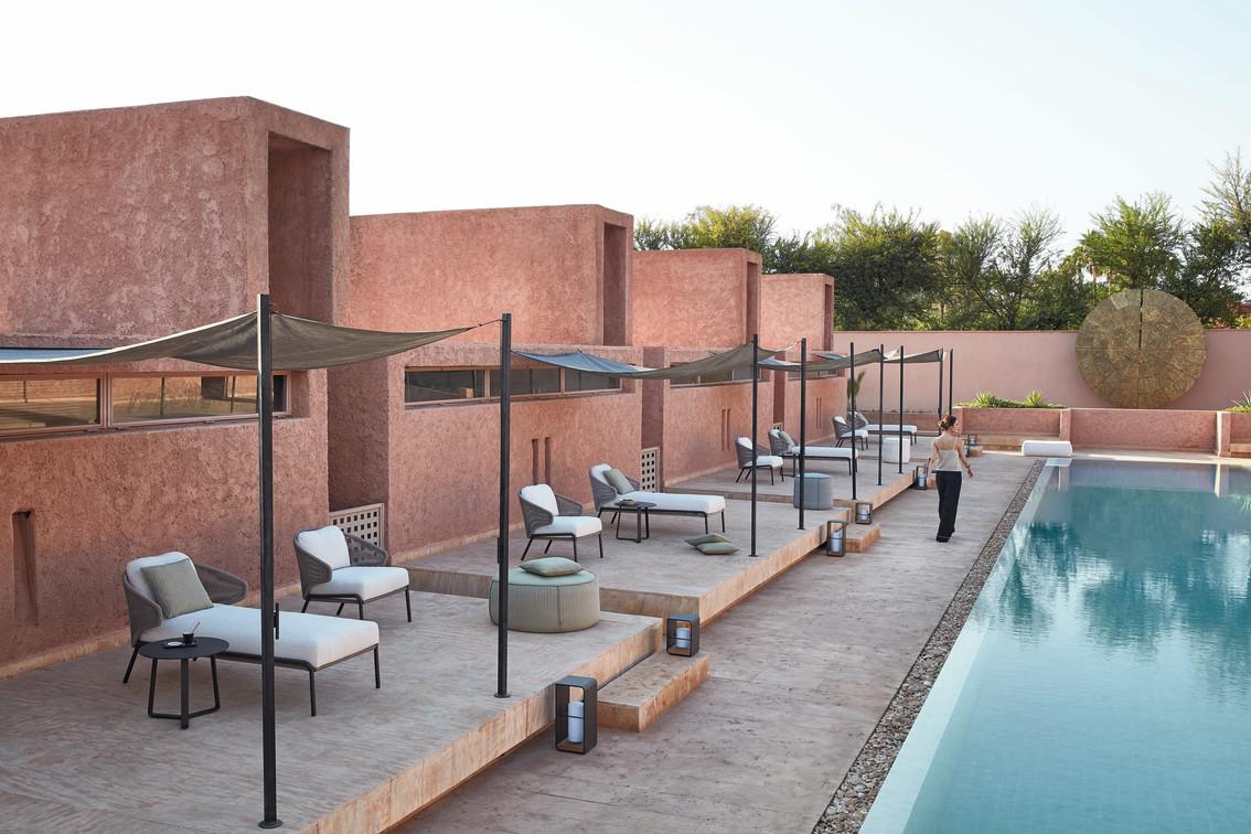 MNST570 Шезлонг лава бронза Manutti Radius - Вид №17