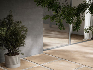 Пол / керамогранит с эффектом цемента