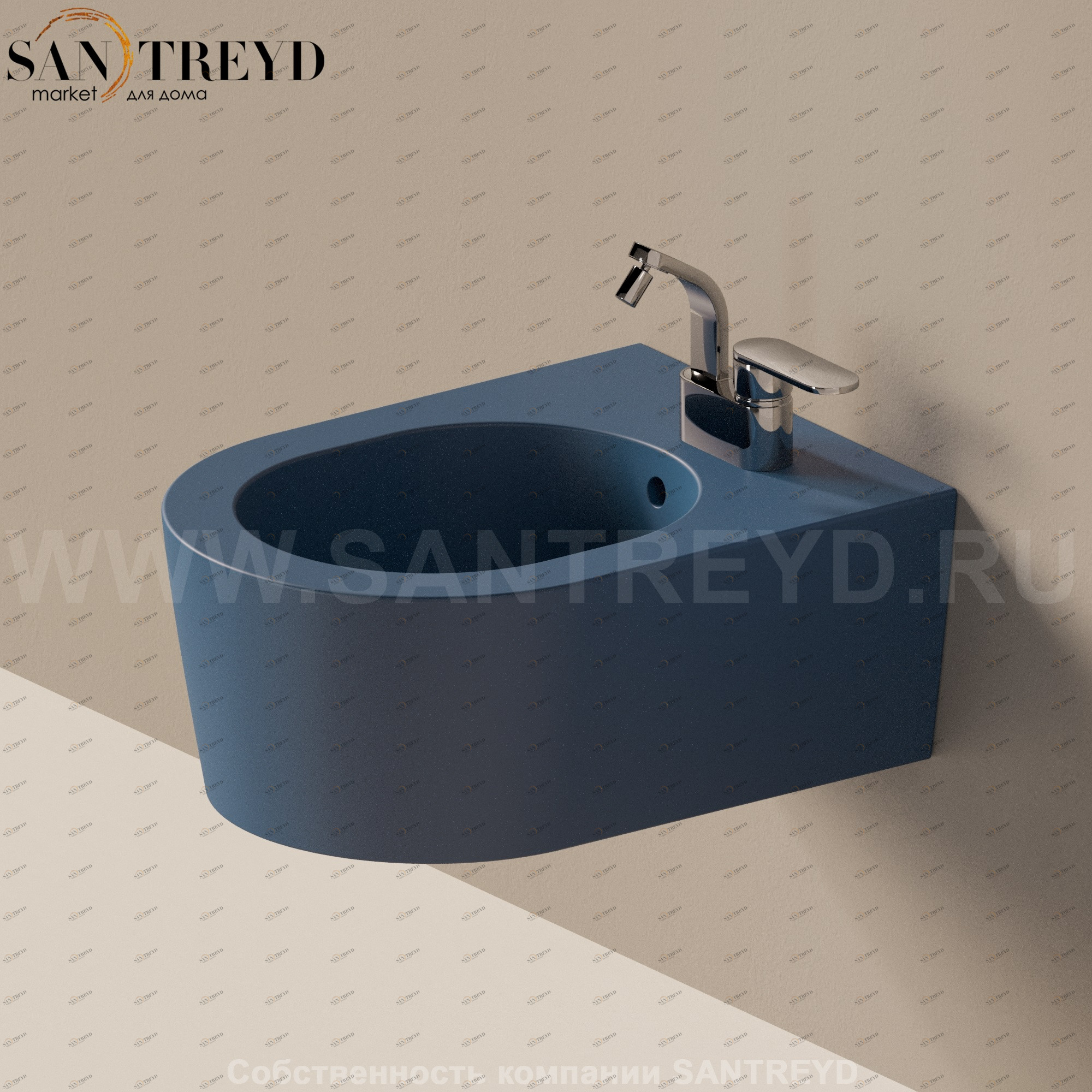 50657016 Биде подвесное Link Ceramica Flaminia