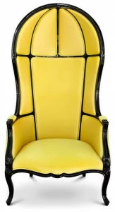 BRABBU Кресло из ткани с высокой спинкой Namib