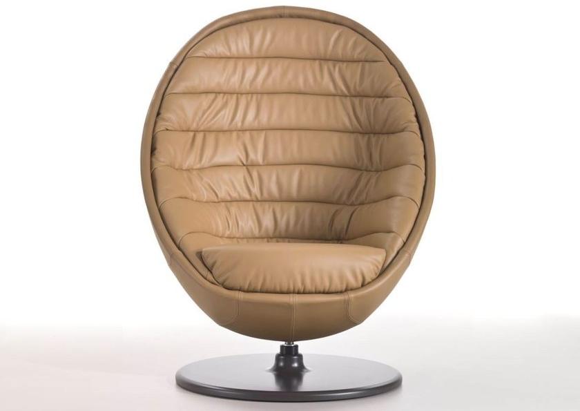 i 4 Mariani Вращающееся кресло с кожаной обивкой sun-id-1465131 - Вид №1