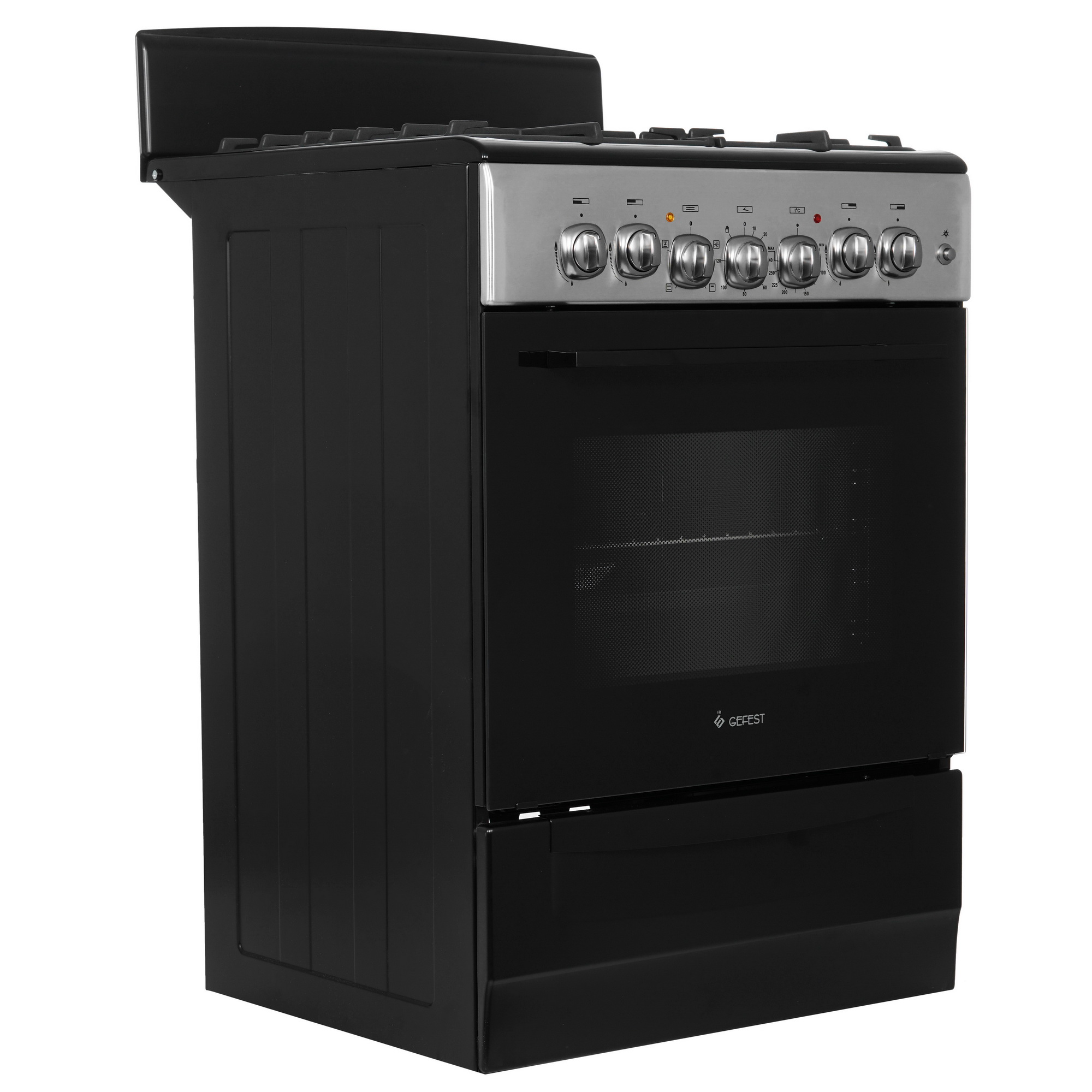 9055695 Комбинированная плита Gefest ПГЭ 6102-01 0194 черный STDN-0026877 - Вид №1