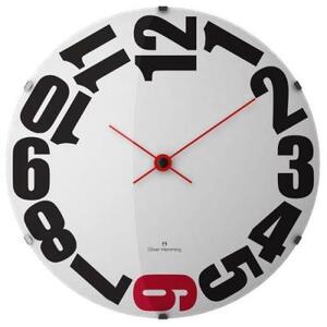 Настенные часы Vitri, Ø37 см, белые, W370DG20WR