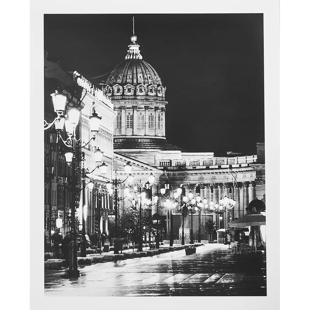 Santreyd Постер «Ночь в Петербурге» 40×50 см для стильного интерьера 87794385 STLM-1435030