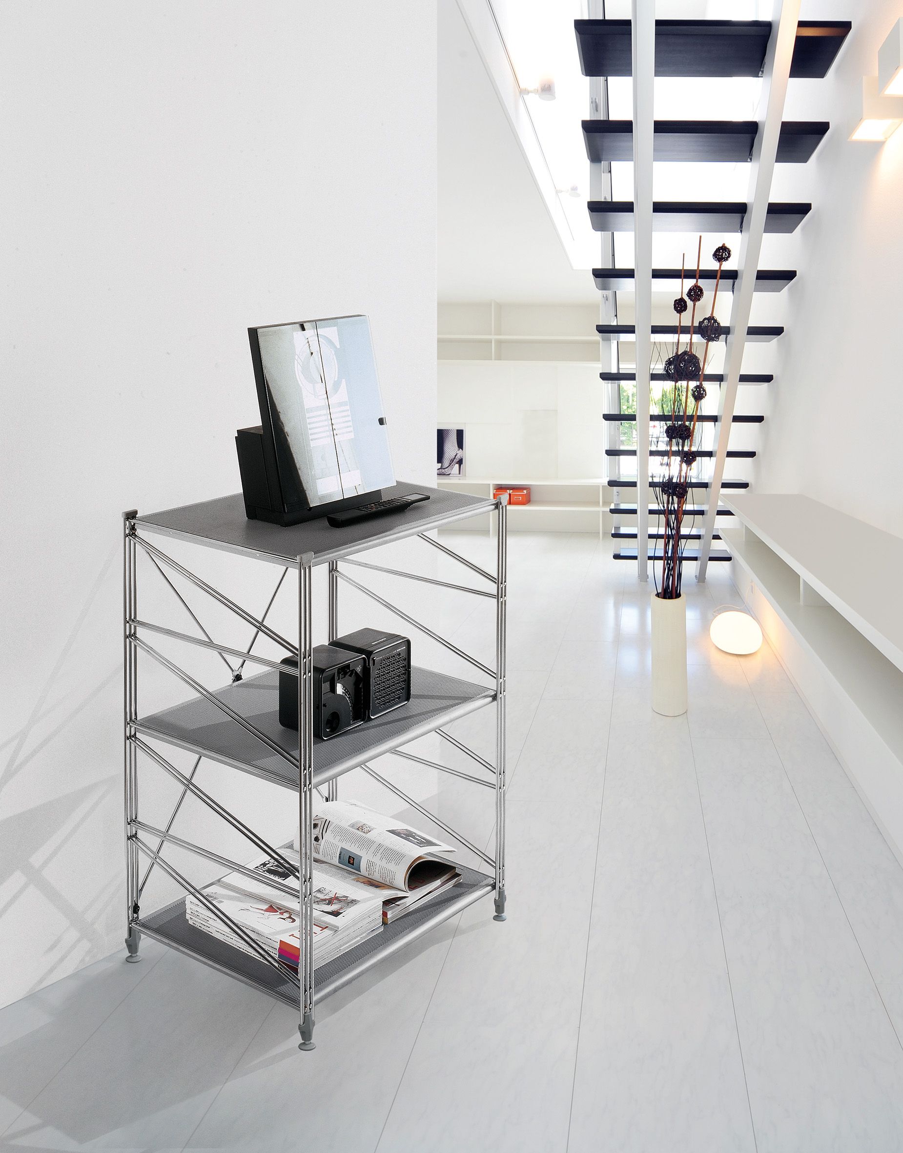 Металлический шкаф для телевизора Caimi Brevetti Сократ ARCH-00052194 - Вид №1